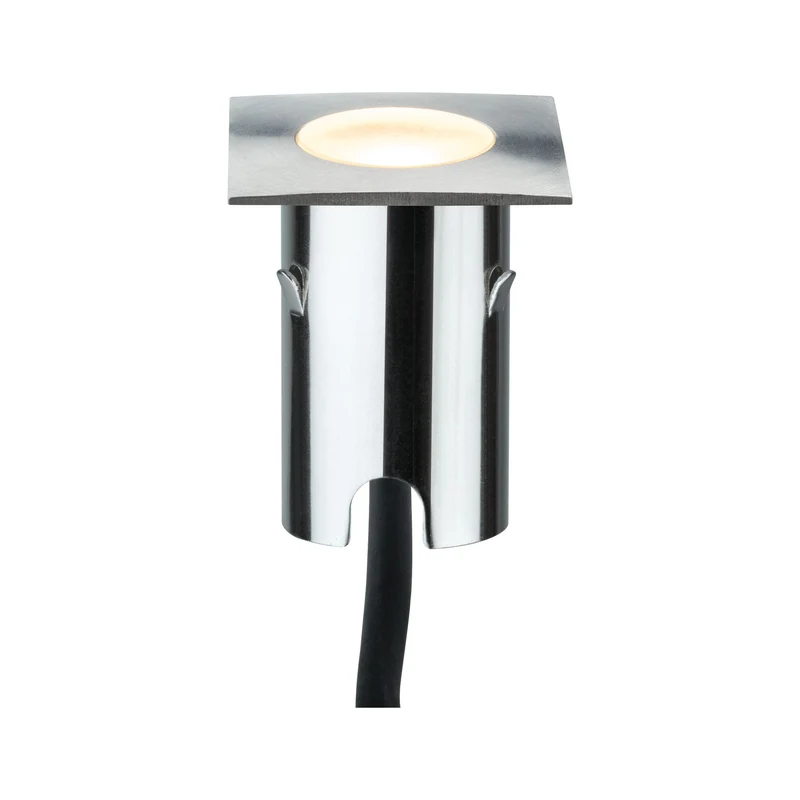 Paulmann Special MiniPlus Boden EBL eckig IP67 Erg.set 4x0,7W 2700K 43x43mm Edelstahl