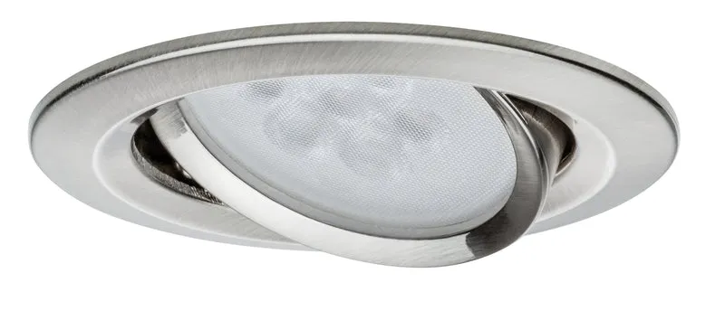 Paulmann Premium EBL Set Nova rund schwb warm-dim LED GU10 3x5W 230V Eisen geb/Alu Zink