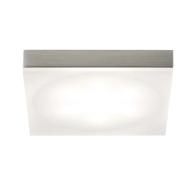 Paulmann Möbel ABL Set Unity eckig LED 3x4,5W 15VA 230V/700mA 75x75mm Eis.geb/Me.Ac