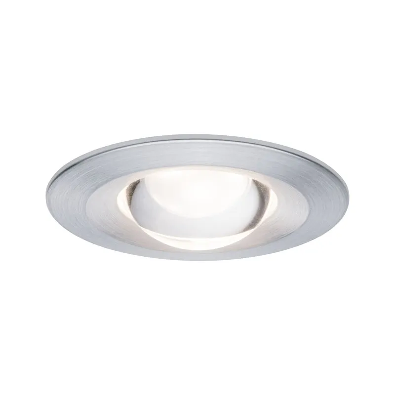 Paulmann Premium EBL Set Name starr dim LED 3x6,8W 2700K 230V Alu gebürstet