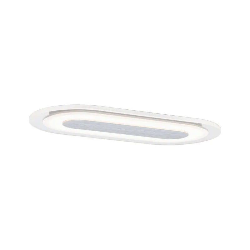 Paulmann Premium EBL Set Whirl oval LED 1x8W 230V 115x230mm Alu gedreht/Sat Alu/Acryl
