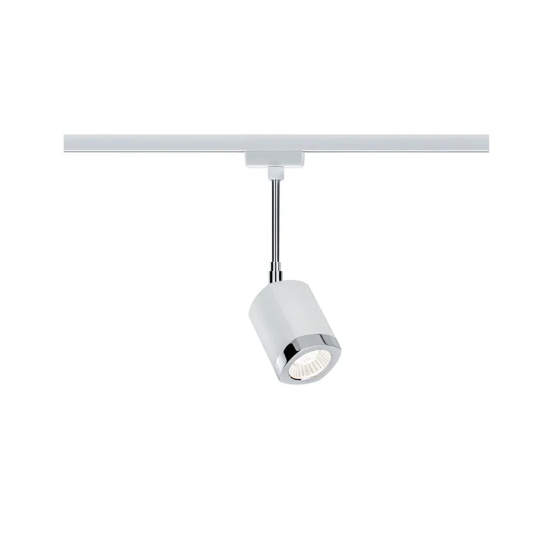 Paulmann URail Systems LED Spot Wankel 1x5,4W Weiß/Chrom 230V Met/Kst