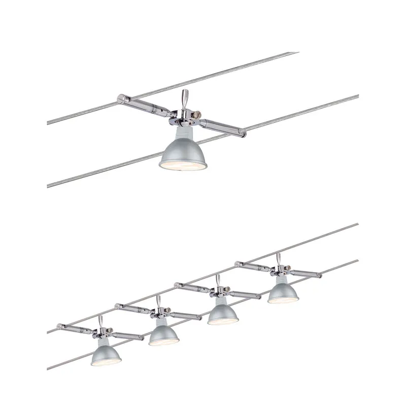 Paulmann Wire System TogoLED 4x4W GU5,3 Chrom 230/12V 80VA Metall
