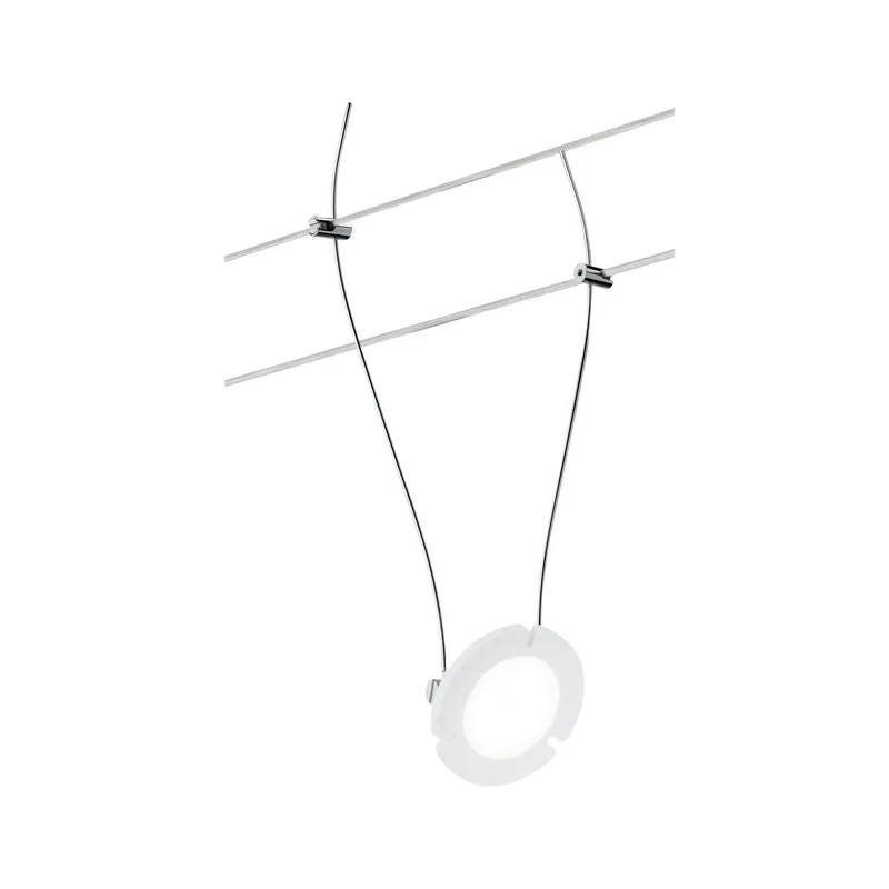 Paulmann Wire Systems DC Spot DaisyLED 1x4W Chrom matt 12V DC Kunststoff