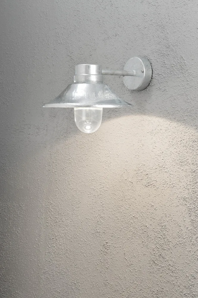 Konstsmide Vega Wandleuchte galvanisiert LED 8W