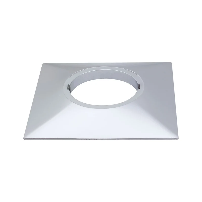 Paulmann Profi Aufbauring eckig UpDownlight LED 80mm Chrom matt/Alu Zink