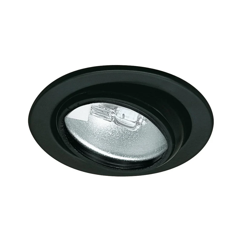Paulmann Leuchte schw. 20W 12V G4 schwarz/Stahlblech/Glas