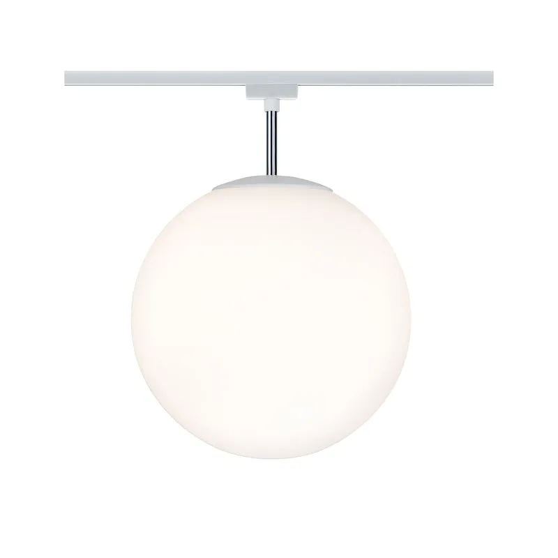 Paulmann URail Ceiling Globe Big max. 1x20W E27 Weiß/Opal 230V Metall/Glas dimmbar