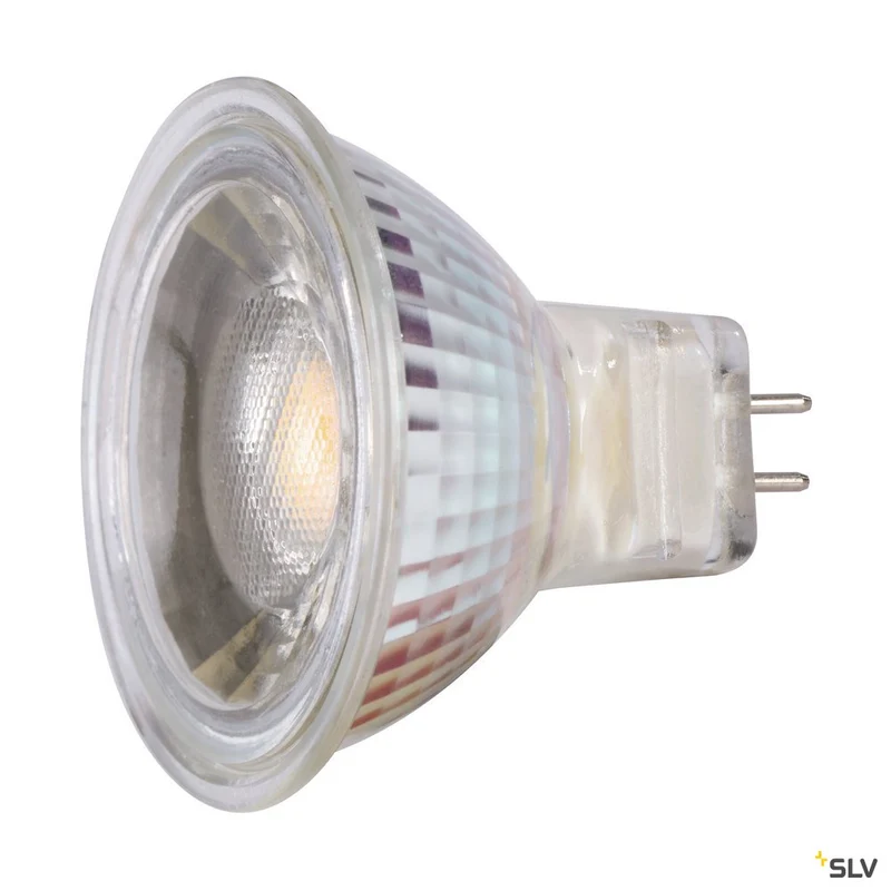 SLV LED MR16 Leuchtmittel, 5W, COB LED, 38°, 2700K, nicht dimmbar