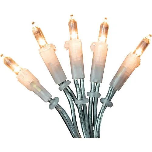 EGB LED-Lichterkette innen 20flg. transpar./amber