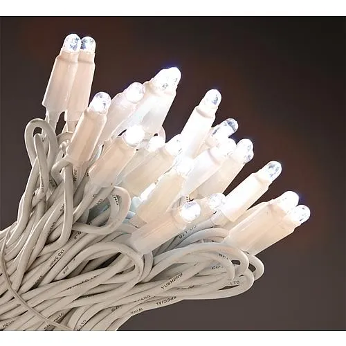 SYSTEM LED Verläng.50flg.warmweiß 466-06 weißes Kabel