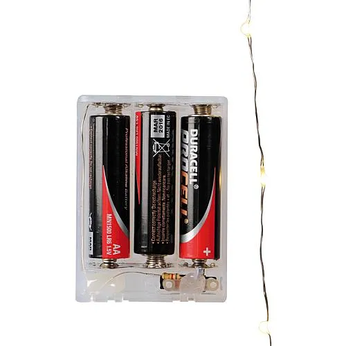 EGB LED-Microlichterkette 20 ww LED 30114 Batteriebetrieb (482383)
