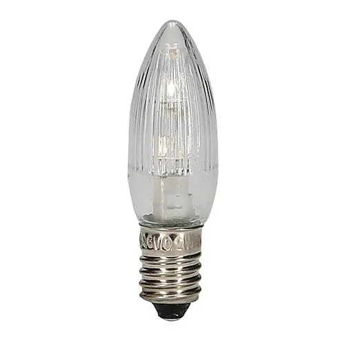 LED Ersatzbirne 6V 0,2W E10 ww