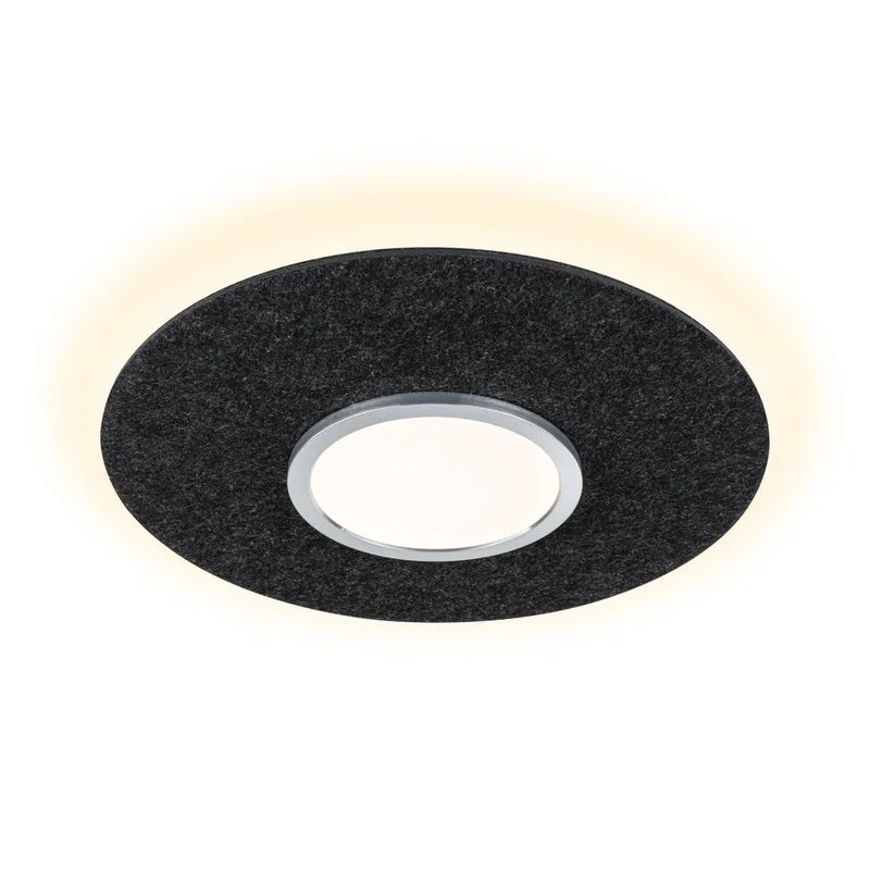 Paulmann LED Deckenleuchte Tulga 3-Step-Dim 2700K 2000lm 32,5W Anthrazit dimmbar