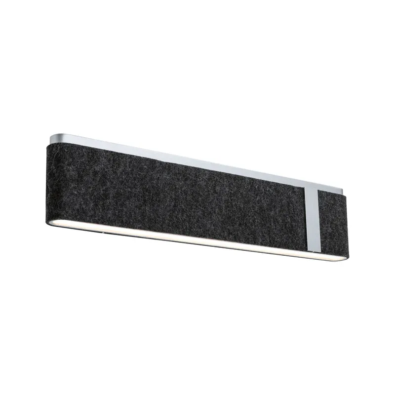 Paulmann LED Wandleuchte Jagun 3-Step-Dim 2700K 1250lm 230V 18W dimmbar Anthrazit