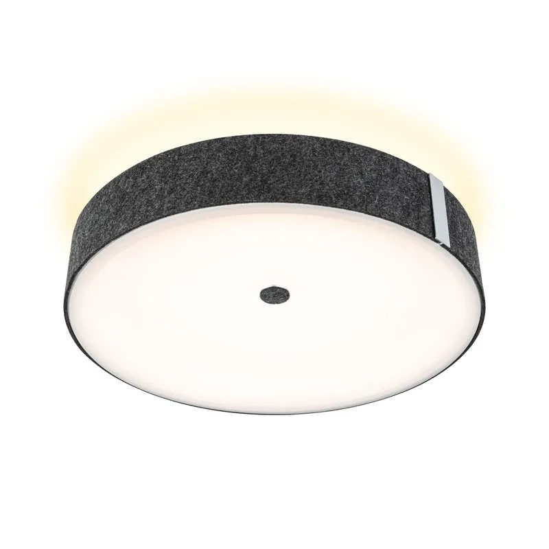 Paulmann LED Deckenleuchte Malika 3-Step-Dim 2700K 2300lm 230V 29W dimmbar Anthrazit
