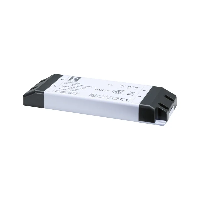 Paulmann Pro Strip Power Supply Zubehör 230/24V 60VA Weiß