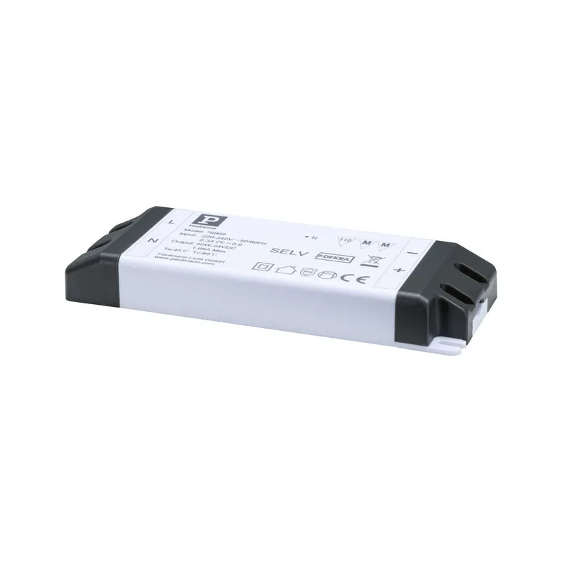 Paulmann Pro Strip Power Supply Zubehör 230/24V 40VA Weiß