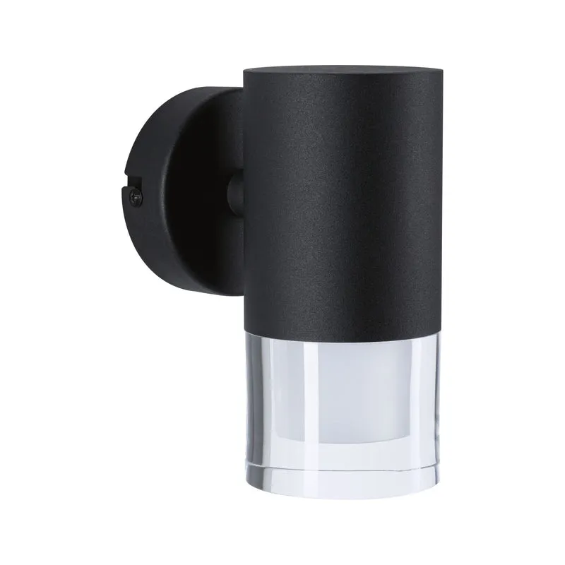 Paulmann Selection Bathroom Wandleuchte Kame IP44 3000K 320lm 230V 5W Signalschwarz