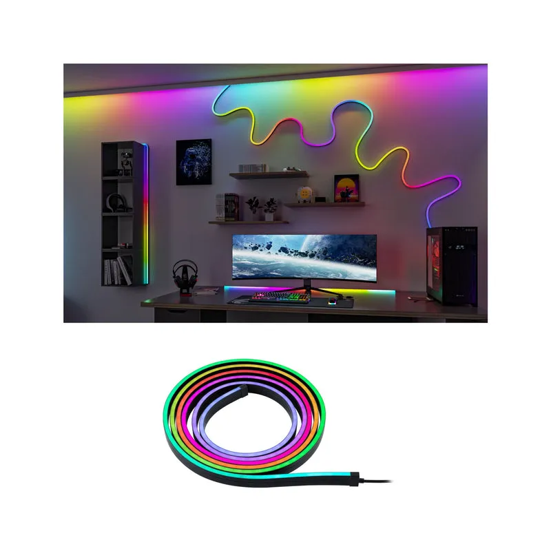 Paulmann EntertainLED LED Schlauch Black Neon 3m 5W 84 LEDs/m RGB+