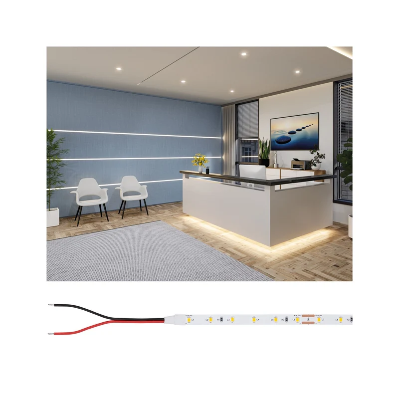 Paulmann Pro Strip LED Strip Gold P25 927 5m 22W 380lm/m 60 LEDs/m 2700K