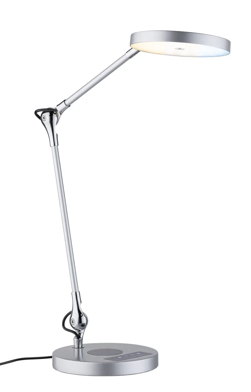 Paulmann LED Schreibtischleuchte Numis White Switch 1000lm 11W Silber