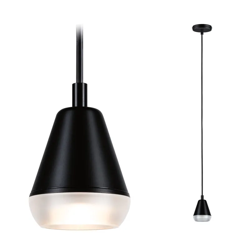 Paulmann LED Pendelleuchte Luia GU10 max. 10W Satin#Schwarz matt