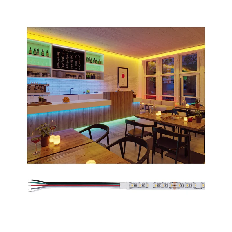 Paulmann Pro Strip LED Strip Silver P75 830 5m 121W 700lm/m 84 LEDs/m RGBW+