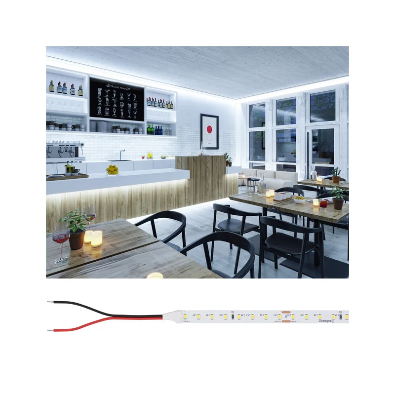 Paulmann Pro Strip LED Strip Silver P75 865 5m 23W 750lm/m 96 LEDs/m 6500K