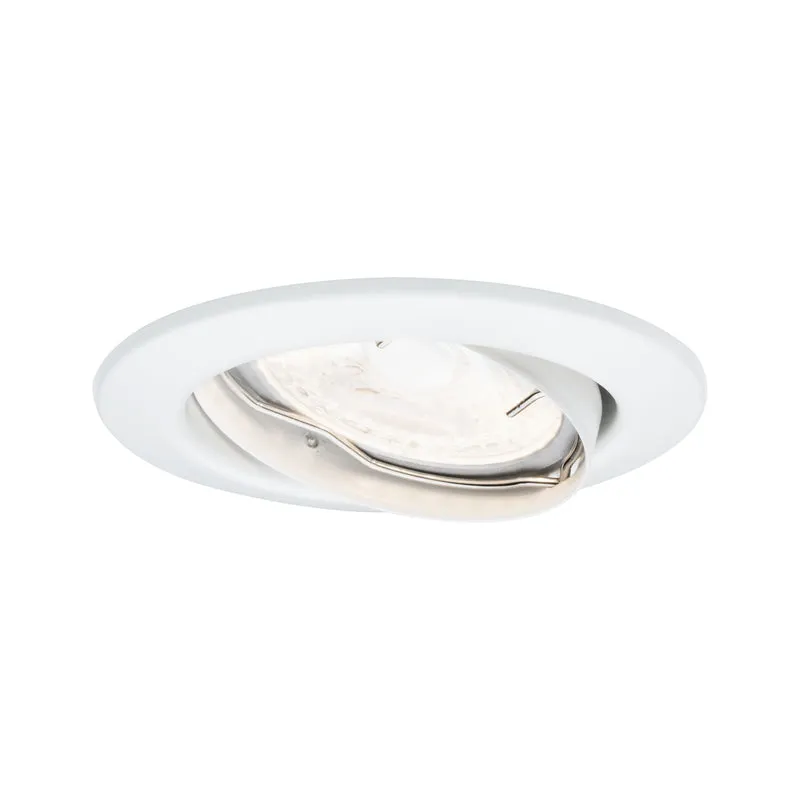 Paulmann Decke EBL Set LED schwenkbar 3x425lm 3x6,5W 230V GU10 51mm Weiß matt/Metall