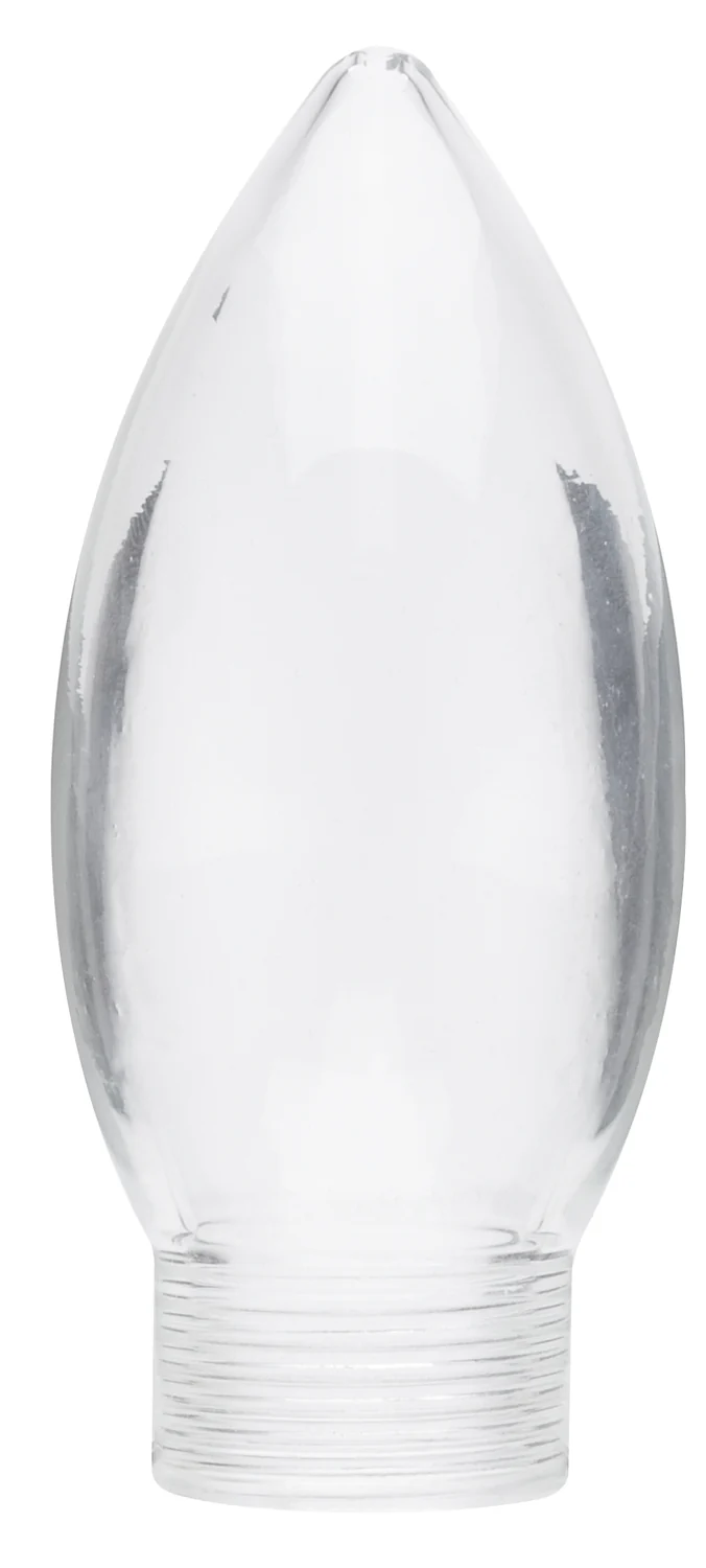 Paulmann Glas Kerze Minihalogen Klar