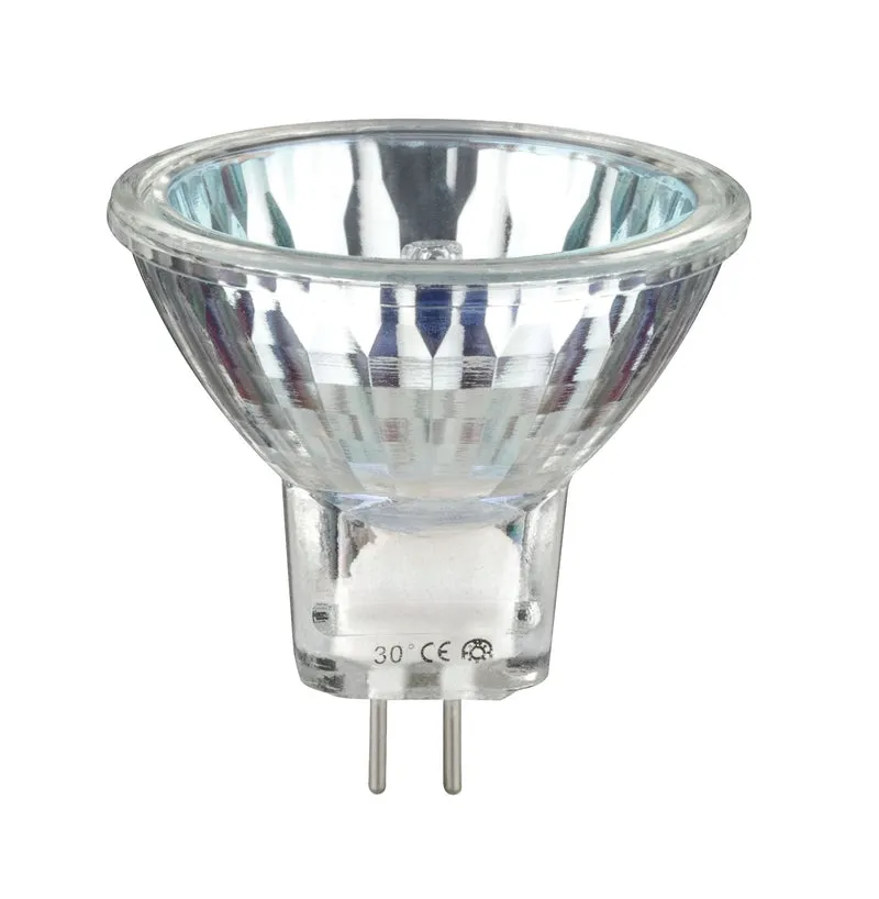 Paulmann NV Halogenreflektorlampe Halo+ 2x28W 35mm GU4 Silber