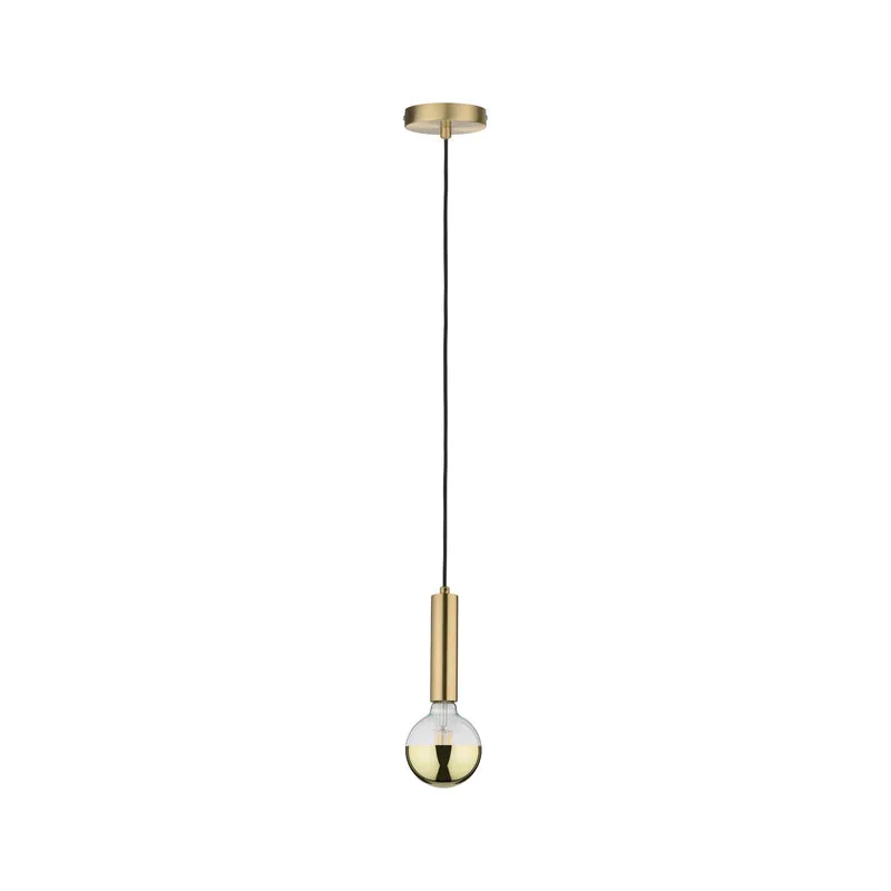 Paulmann Neordic Kine Pendelleuchte max1x20W E27 Messing gebürstet 230V Metall