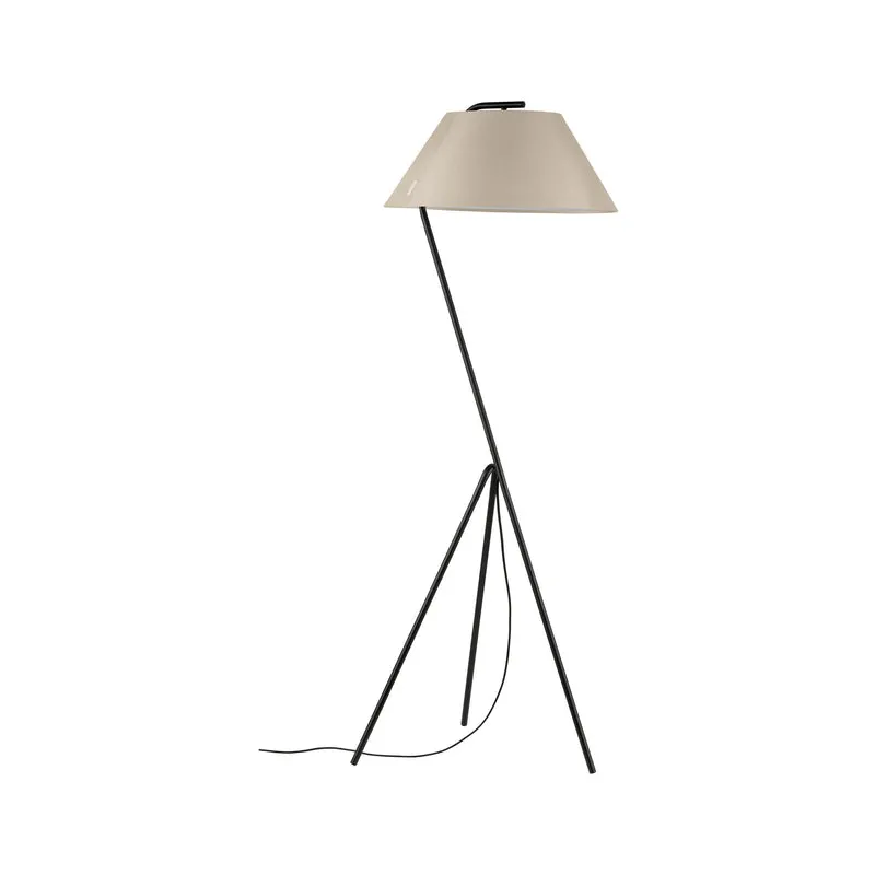 Paulmann Neordic Narve Stehleuchte max 1x60W E27 Beige/Schwarz 230V Stoff/Metall