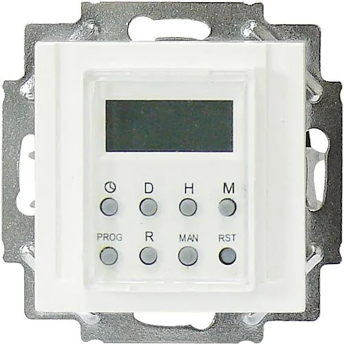 Elektronische Zeitschaltuhr V55 reinweiß K55UHR/04