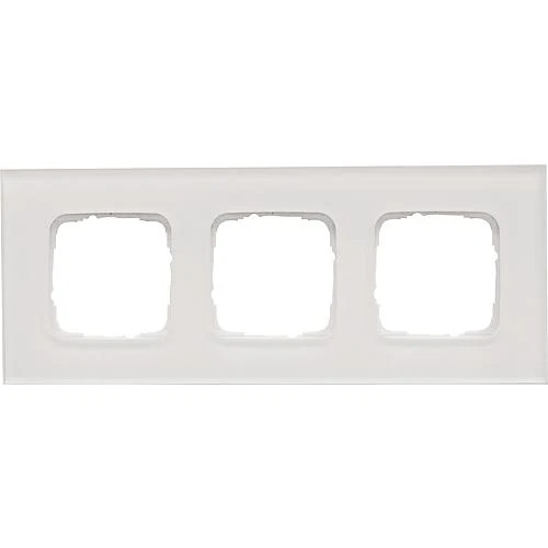 EGB Glasrahmen 3-fach weiß