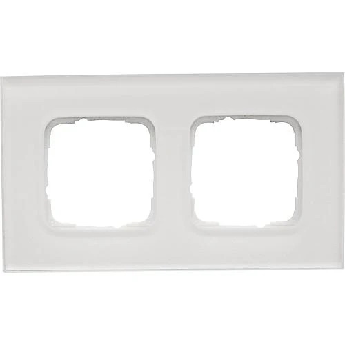 EGB Glasrahmen 2-fach weiß