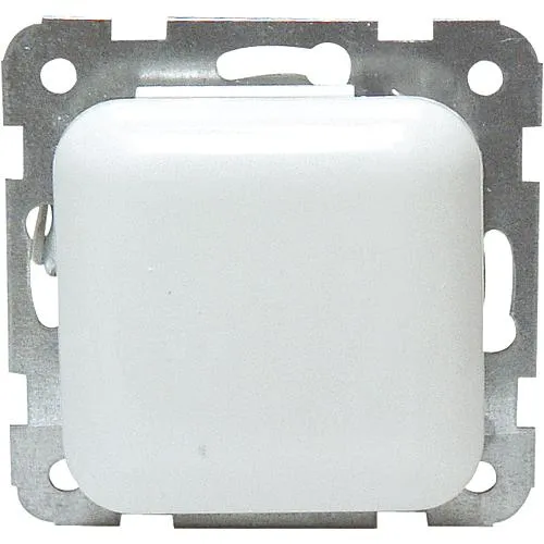 EGB Elegant Standard Kombisteckdose mit Klappdeckel reinw. 91516012/92542012