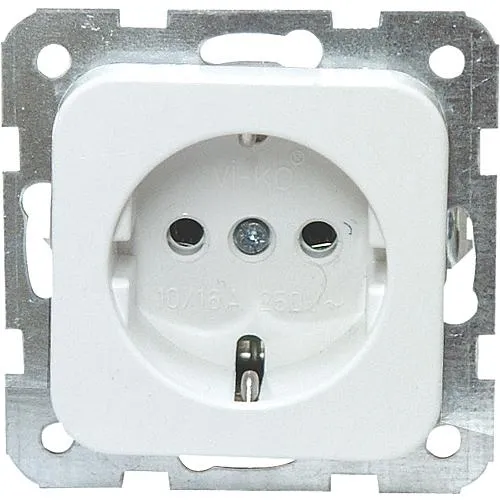 EGB Elegant Standard Kombisteckdose reinweiß 91516008 / 92542008