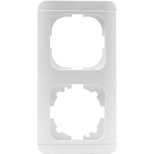 EGB Elegant Standard 2-fach Rahmen mit Clip für Raumtemperaturregler
