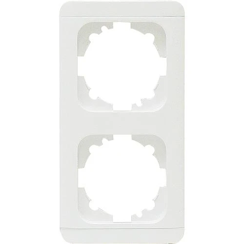 EGB Elegant Standard 2-fach Rahmen mit Clip-Paar reinw. 91501922 / 92521902