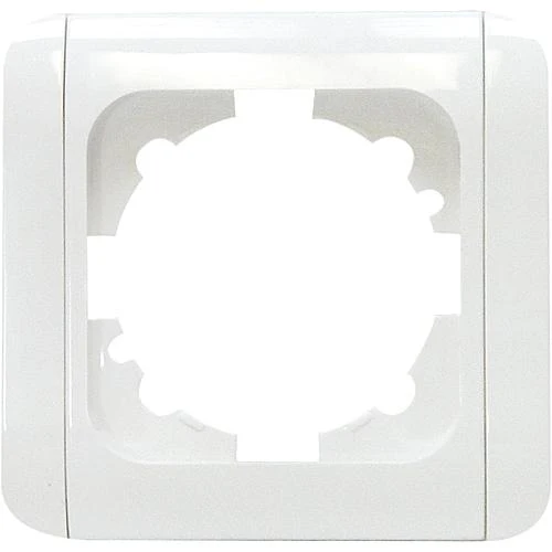 EGB Elegant Standard 1-fach Rahmen mit Clip-Paar reinw. 91501921 / 92521901