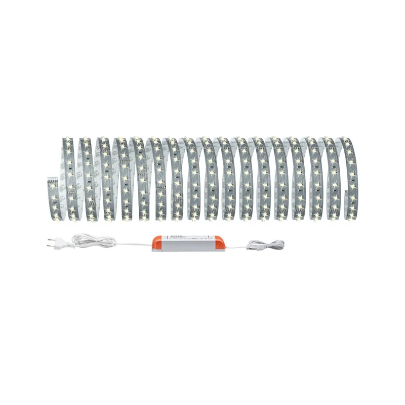 Paulmann Function MaxLED 500 Basisset 10m Warmweiß 70W 230/24V 80VA Silber