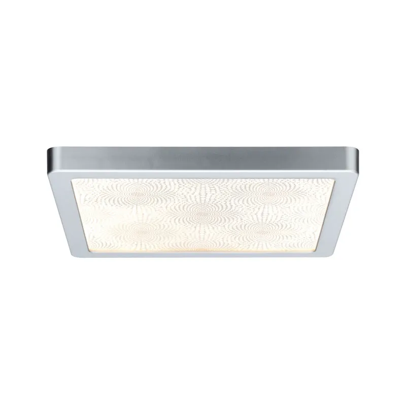 Paulmann WallCeiling Ivy LED-Panel IP44 300x300mm 14W 230V Chrom matt/Kunststoff