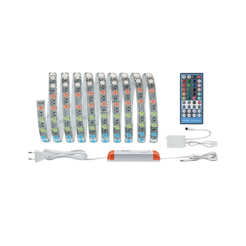 Paulmann Function MaxLED RGBW Basisset 3m 36W 230/24V 60VA Silber Kst