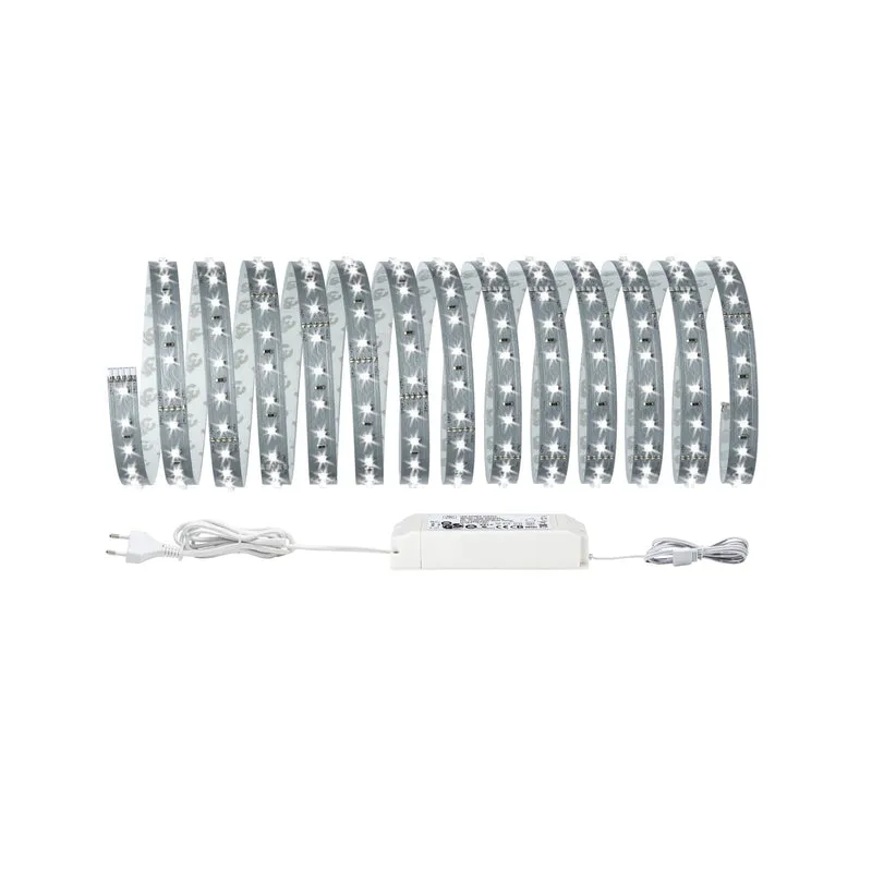 Paulmann Function MaxLED 500 Basisset 5m Tageslichtweiß 28W 230/24V 60VA Silber