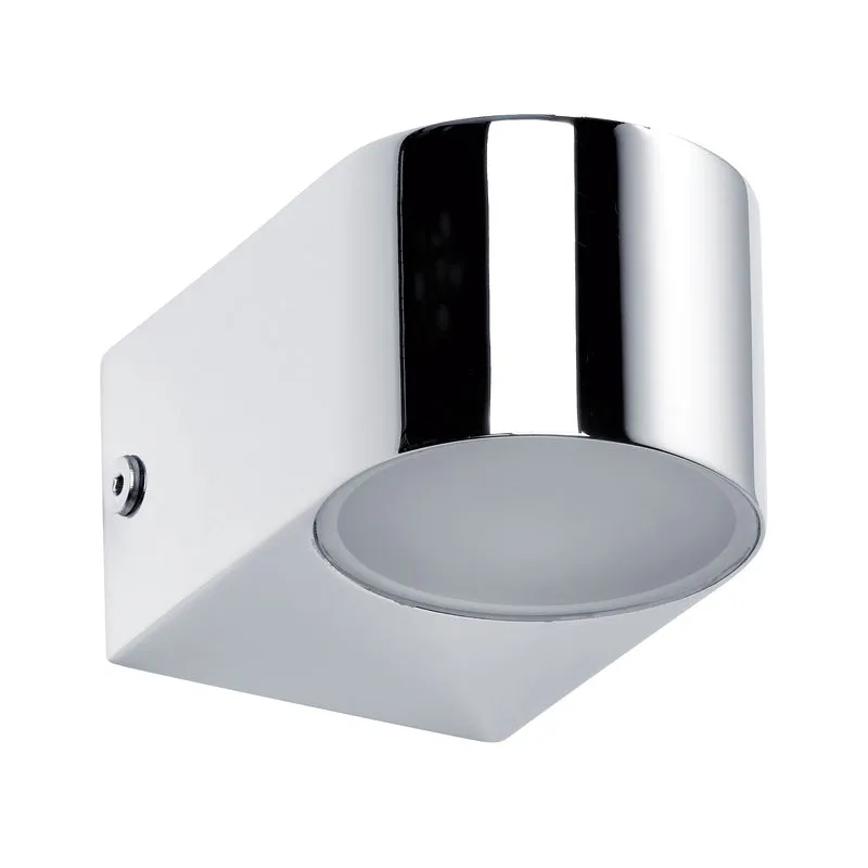Paulmann WallCeiling Bellatrix WL IP44 LED 2x3,5W Chrom/Satin 230V Metall/Glas