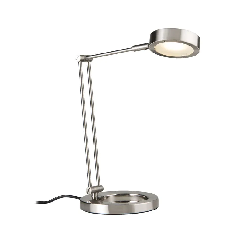 Paulmann Table&Desk Zed LED Schreibtischleuchte 6,7W Eisen geb 230/12V Metall