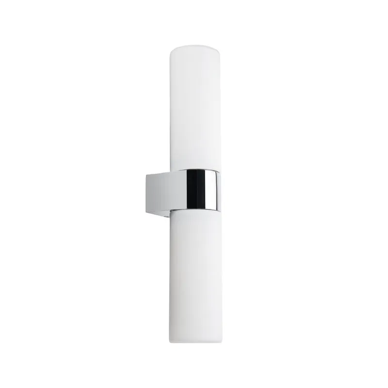 Paulmann WallCeiling Mirabo max.2x25W E14 Chrom/Opal 230V Metall/Glas
