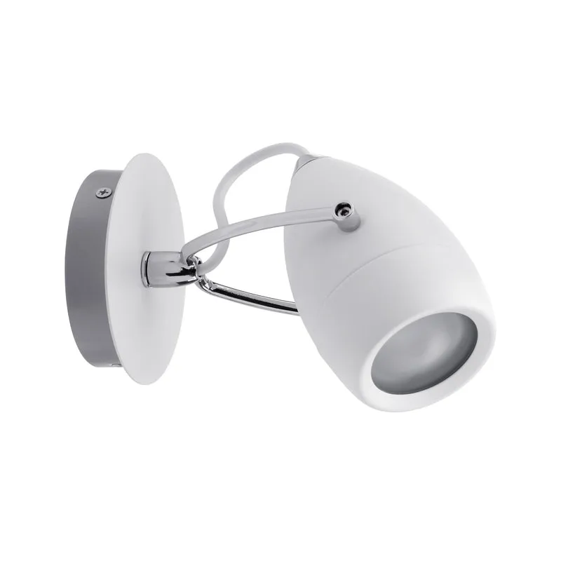 Paulmann Spotlight Drop IP44 max. 1x10W GU10 Weiß /Chrom 230V Metall
